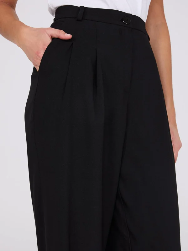 Double Pleated Wide Leg Trousers - Image 6