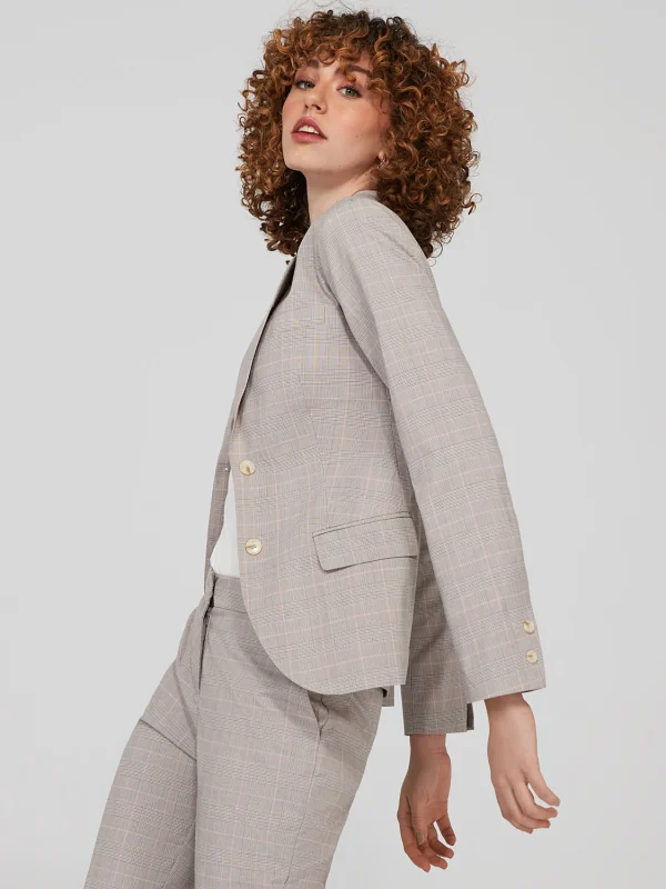 2-Button Blazer With Flap Pockets - Image 3