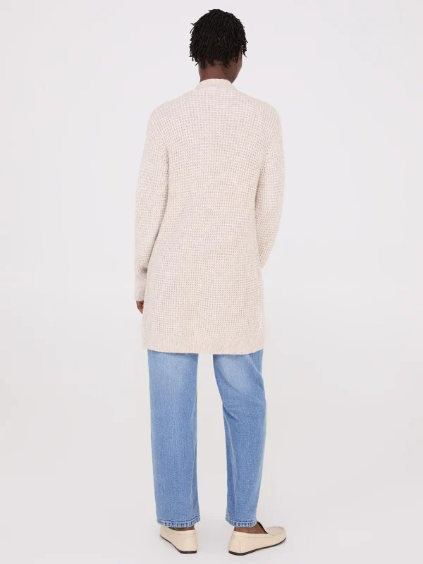 Waffle Knit Cardigan - Image 4