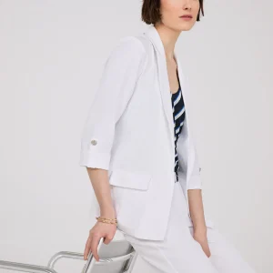 3/4 Sleeve Open Blazer