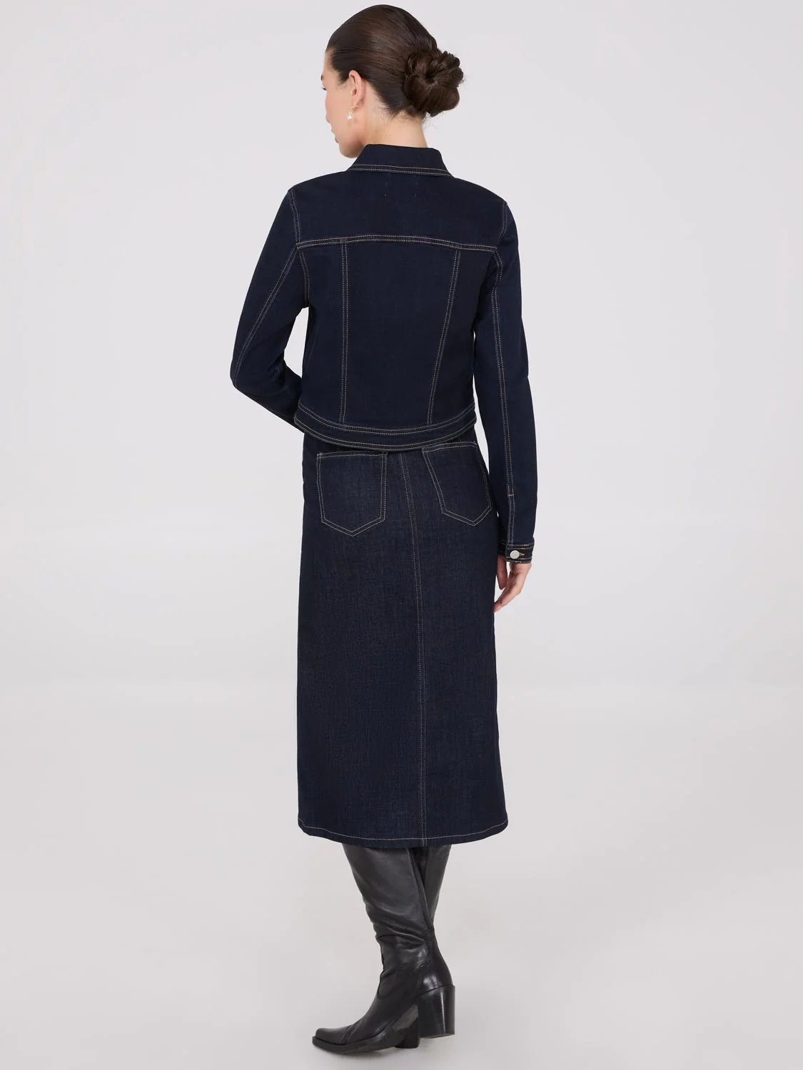 Waisted Denim Jacket - Image 5