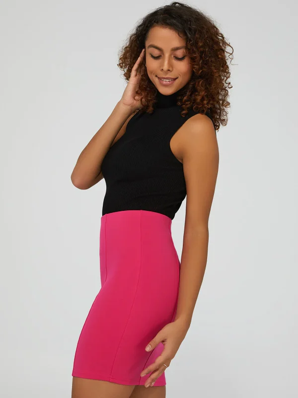 Sleeveless Mock Neck Sweater - Image 3