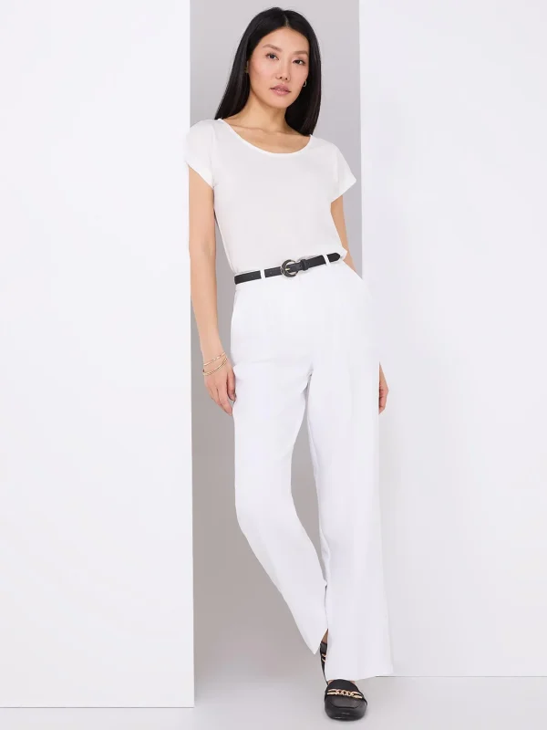 Pleated Wide-Leg Pants - Image 12