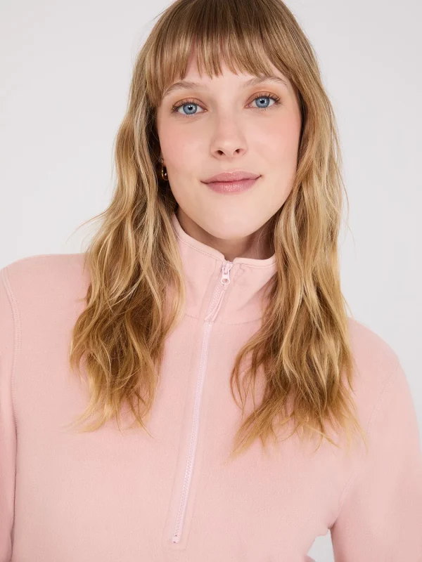 Half-Zip Polar Fleece Top - Image 14