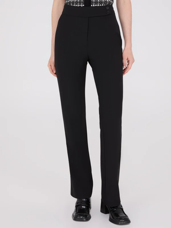 Mid-Rise Long Length Bootcut Pants - Image 7