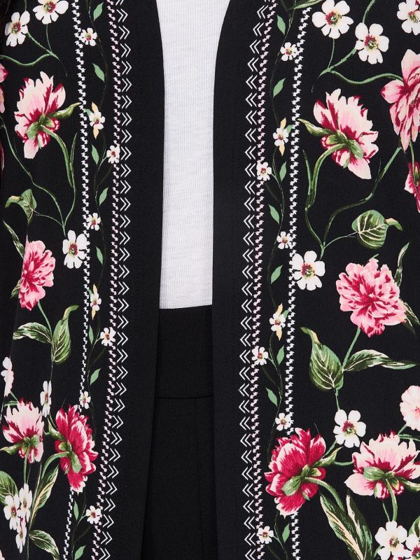 Floral Print Cardigan - Image 6