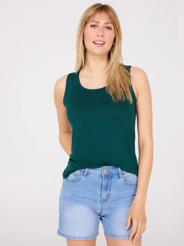 Scoop Neck Swing Tank Top - Image 8