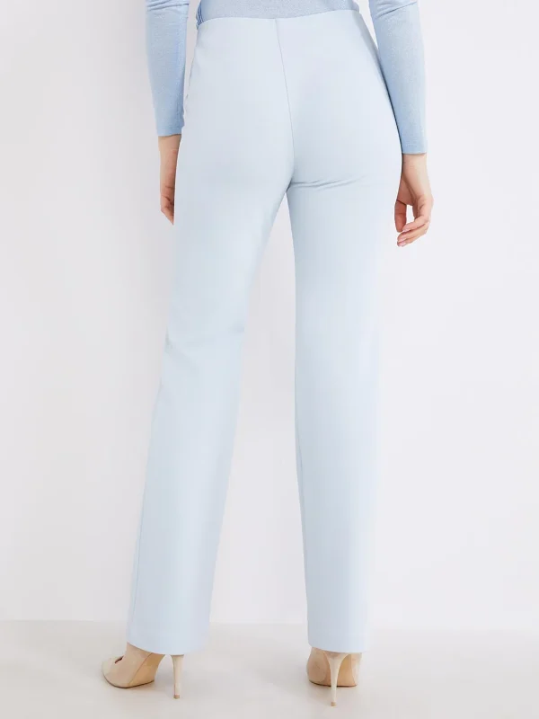 Textured Straight Leg Pull-On Pants - Image 14