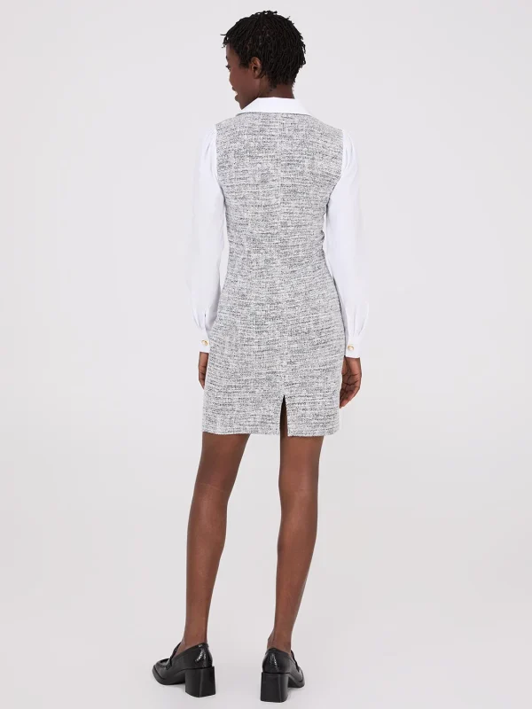 Collared Boucle 2-Fer Sheath Dress - Image 4