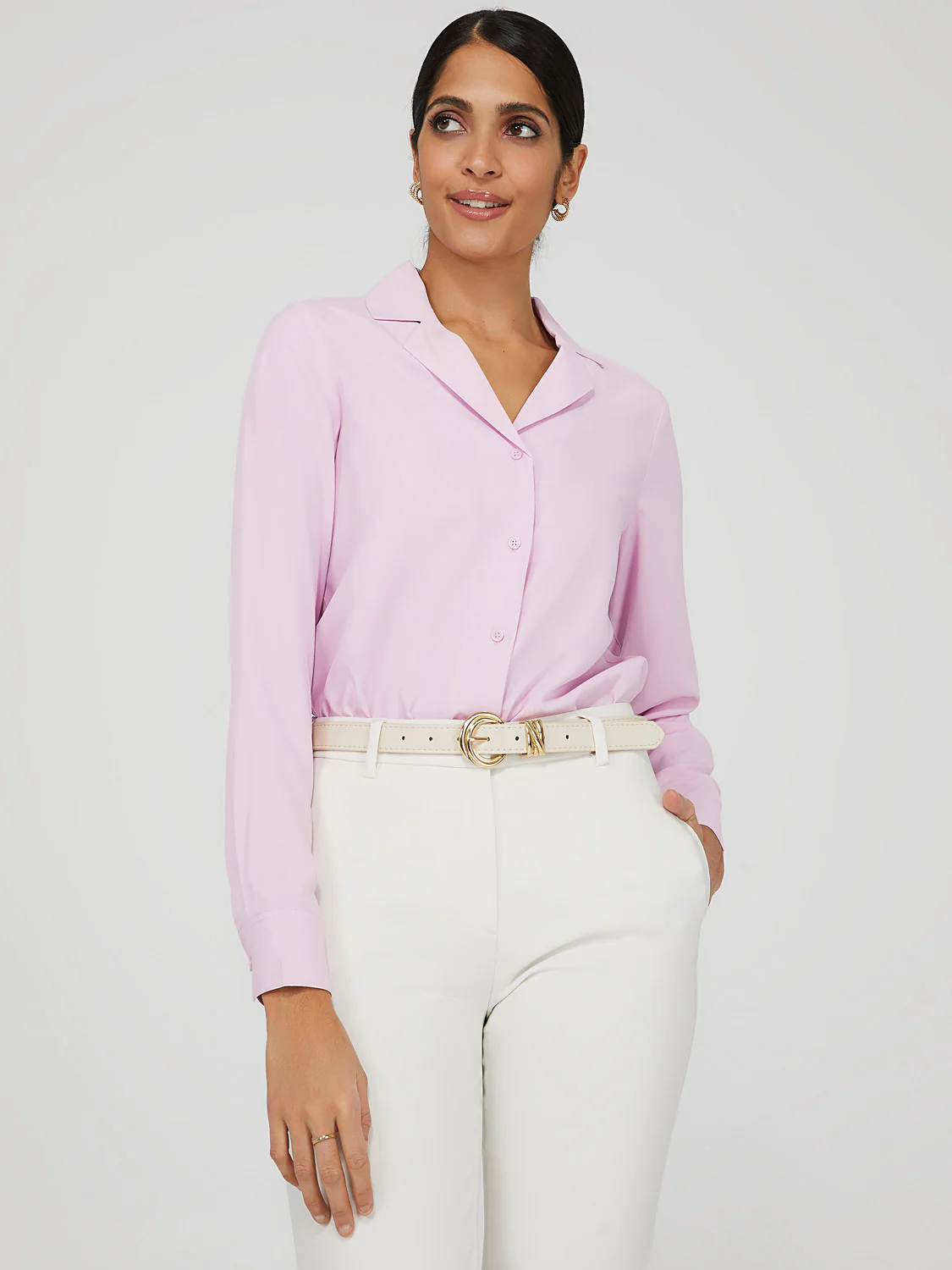 Gold Circle Buckle Belt - Image 2