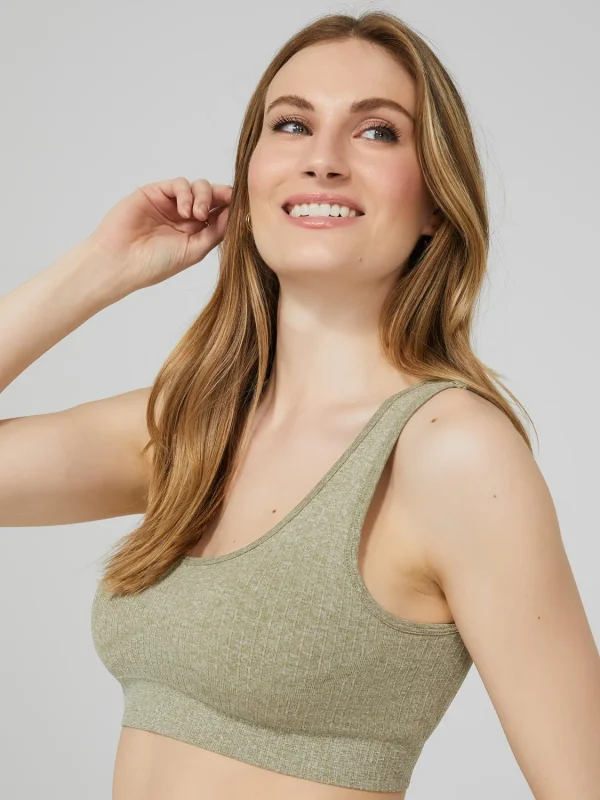Textured Padded Bralette - Image 3