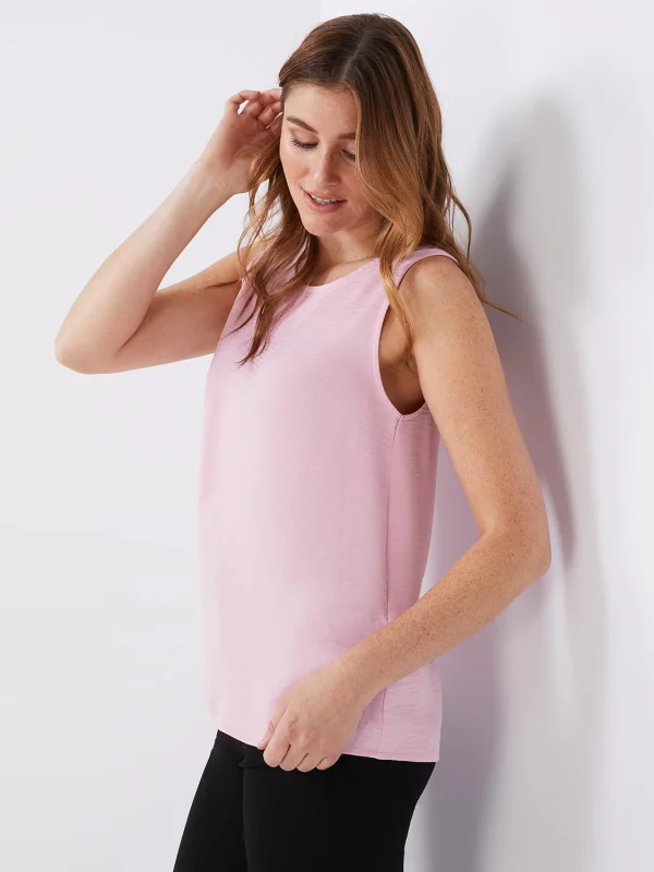 Sleeveless Textured Blouse - Image 3