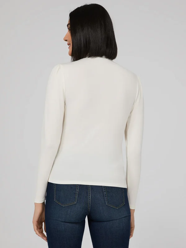 Oversized Satin Bow Top - Image 8