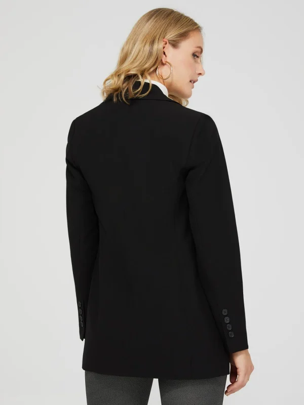 6-Button Open Blazer With Flap Pockets - Image 10