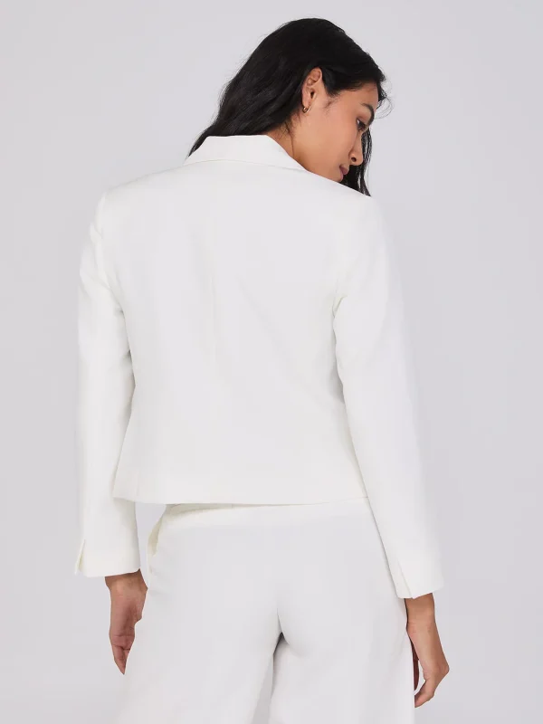 Waisted Open Blazer - Image 9
