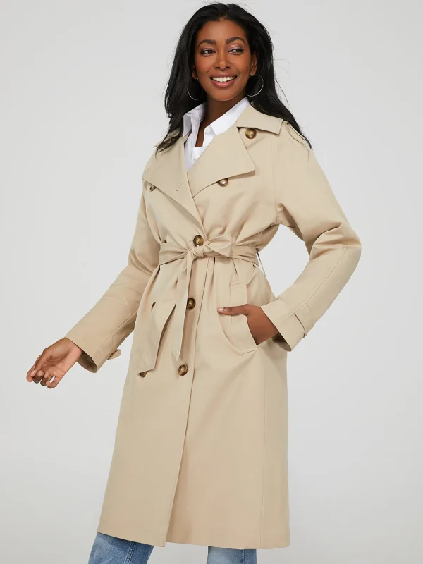 Relaxed Fit Trench Coat - Image 2
