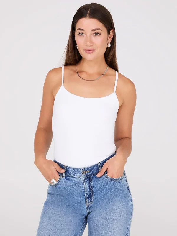 Double Layer Spaghetti Strap Cami - Image 13