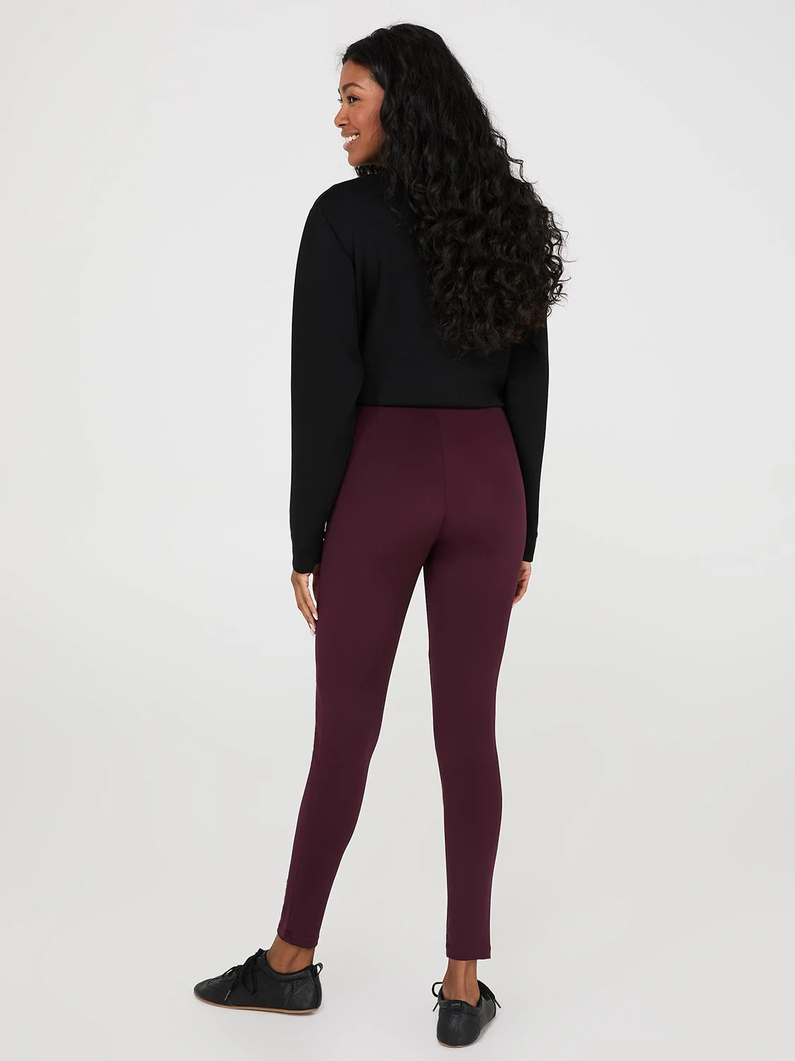 High-Rise Tummy Control Ankle Length Pants - Image 6