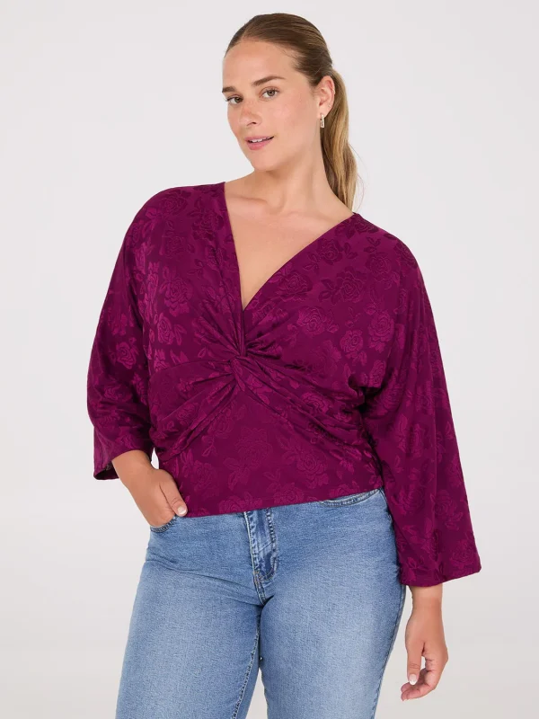 Front Knot Kimono - Image 2