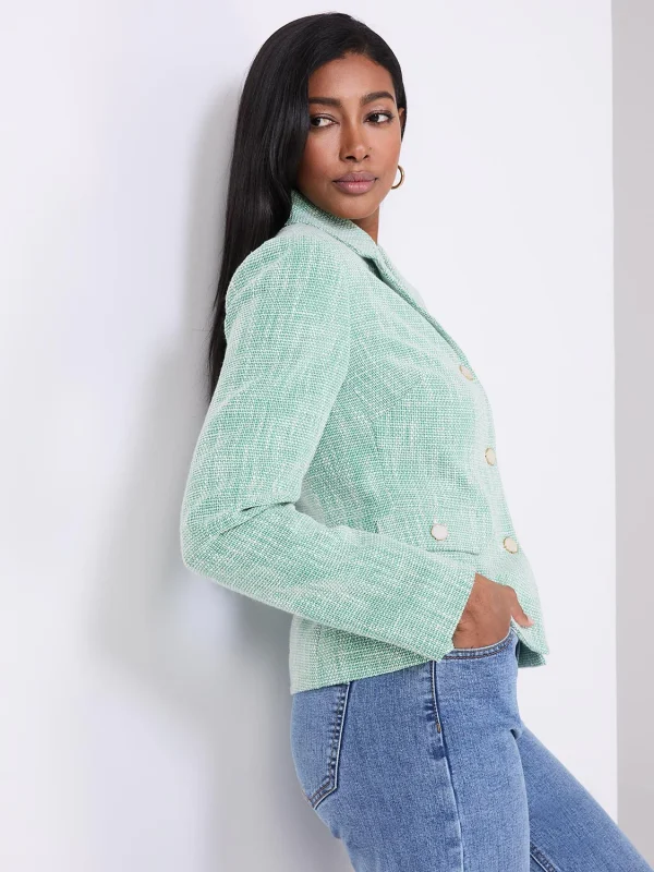 3-Button Boucle Blazer - Image 5