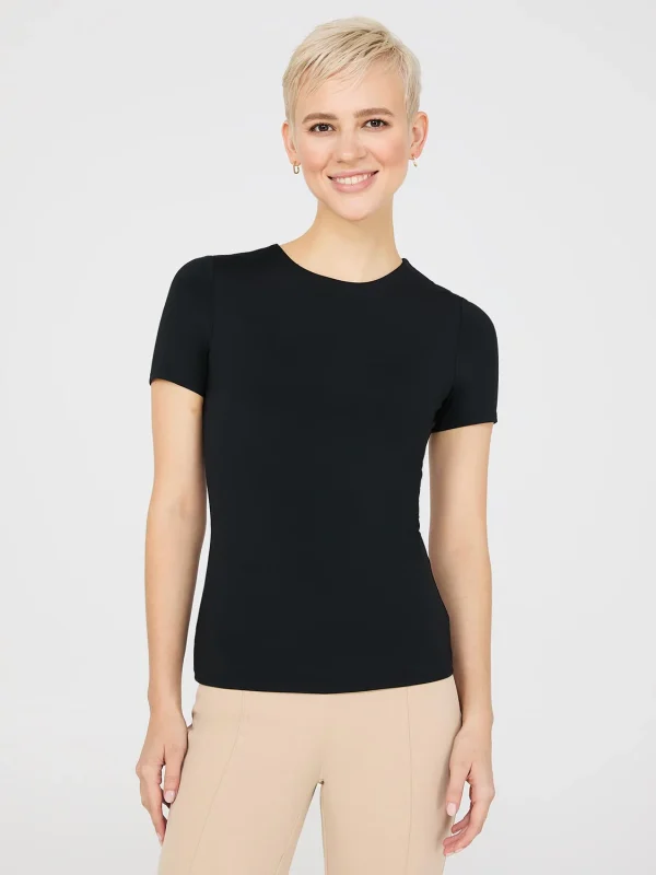 Sculpting Crew Neck T-Shirt - Image 2