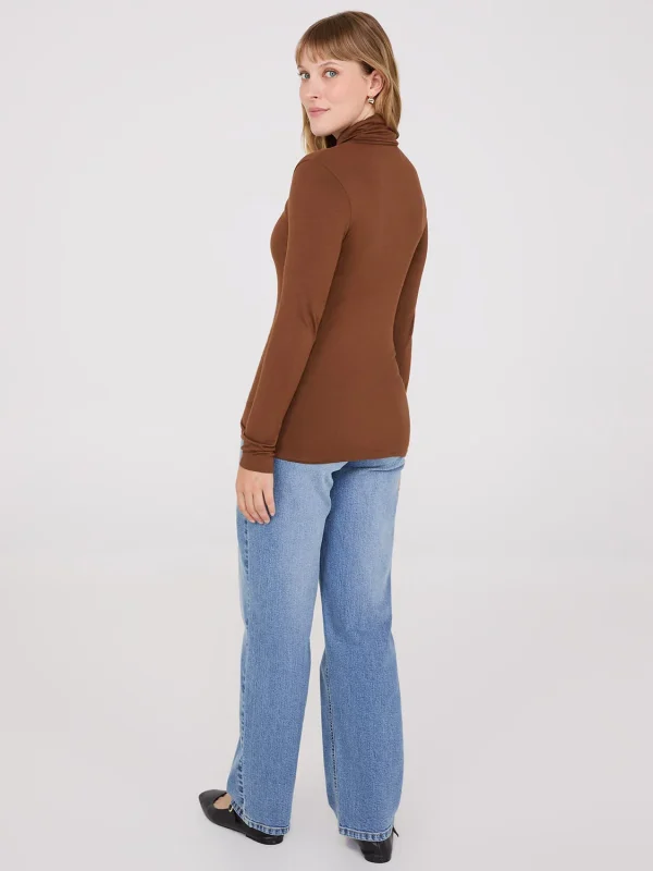 Long Sleeve Turtleneck Top - Image 4