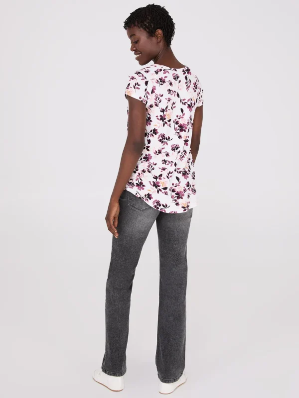 Printed Raglan Sleeve T-Shirt - Image 4