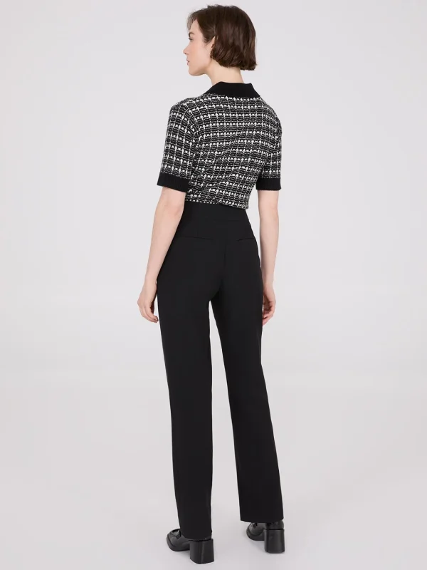 Mid-Rise Long Length Bootcut Pants - Image 10