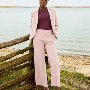 Ankle Length Straight Leg Pants