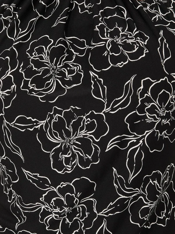 Floral Print Sleeveless Top - Image 6