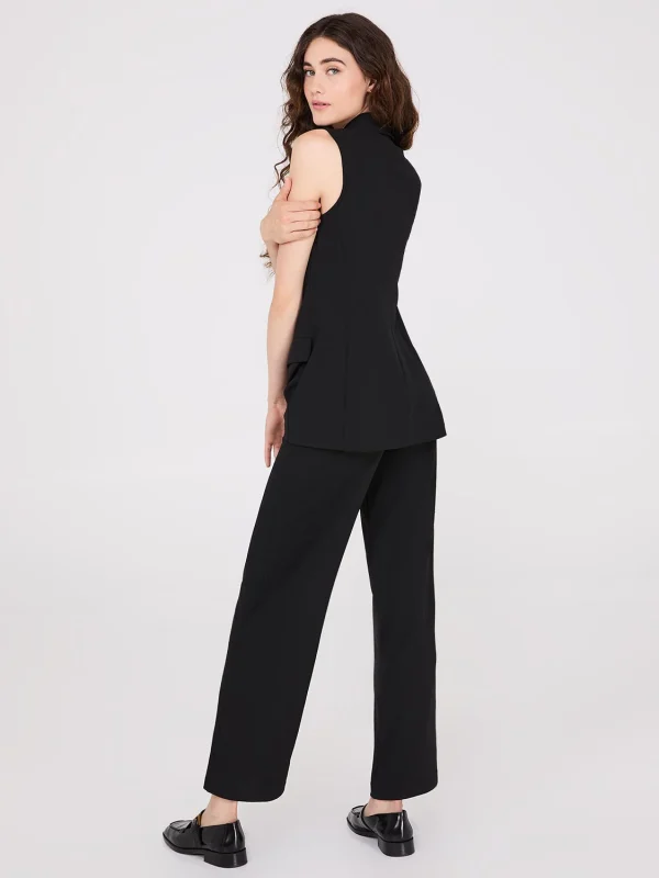 4-Button Sleeveless Open Blazer - Image 9