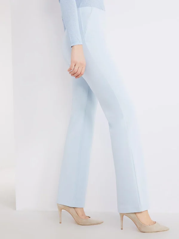 Textured Straight Leg Pull-On Pants - Image 13