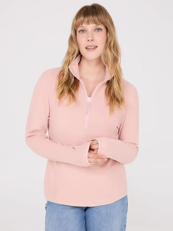Half-Zip Polar Fleece Top - Image 15