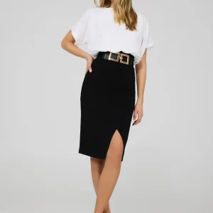 Gold Chunky Square Buckle Belt