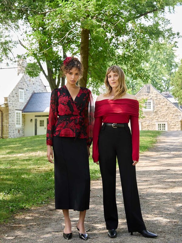 Ruched Off-The-Shoulder Top