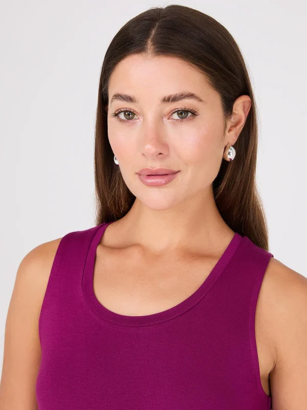 Scoop Neck Swing Tank Top - Image 6