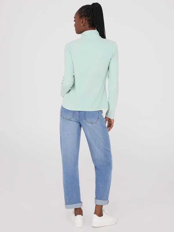 Half-Zip Polar Fleece Top - Image 13