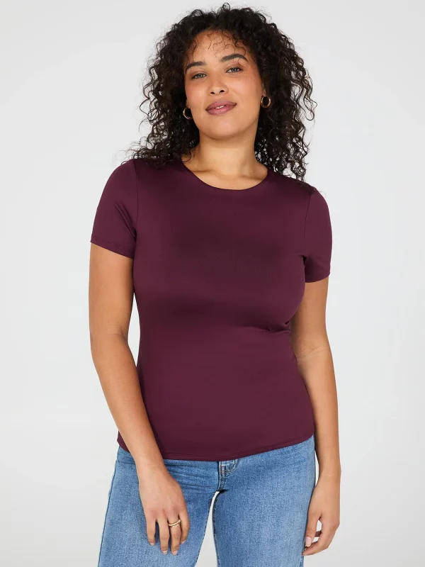 Sculpting Crew Neck T-Shirt - Image 13