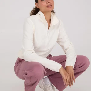 Half-Zip Polar Fleece Top