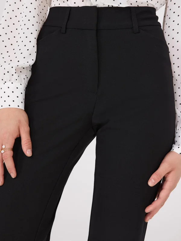 Straight Leg Long Length Slant Pocket Pants - Image 5