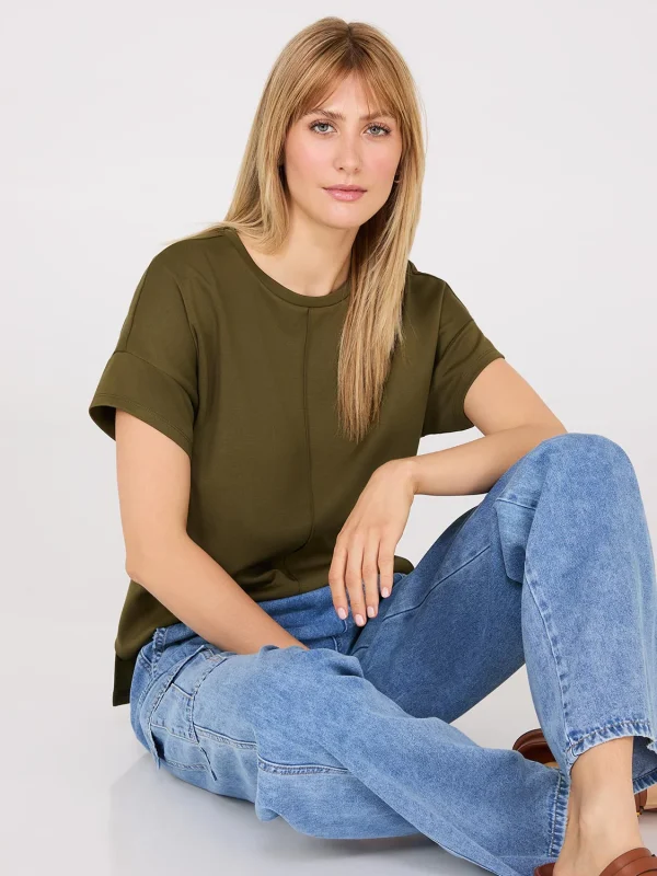 Short Sleeve Relaxed Fit T-Shirt - Image 5