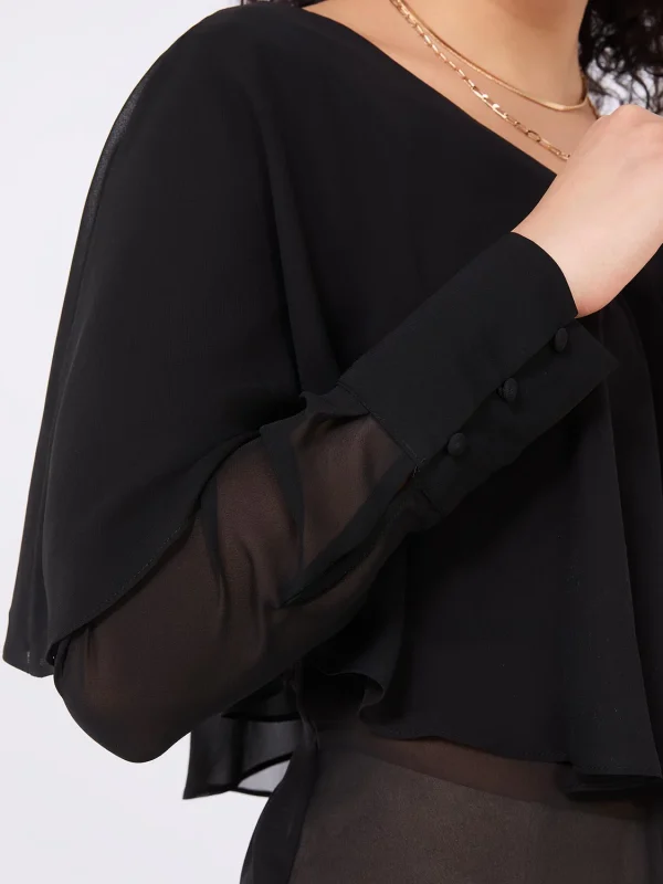 Layered Chiffon Blouse - Image 3