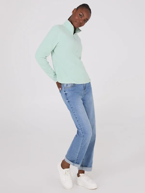 Half-Zip Polar Fleece Top - Image 10