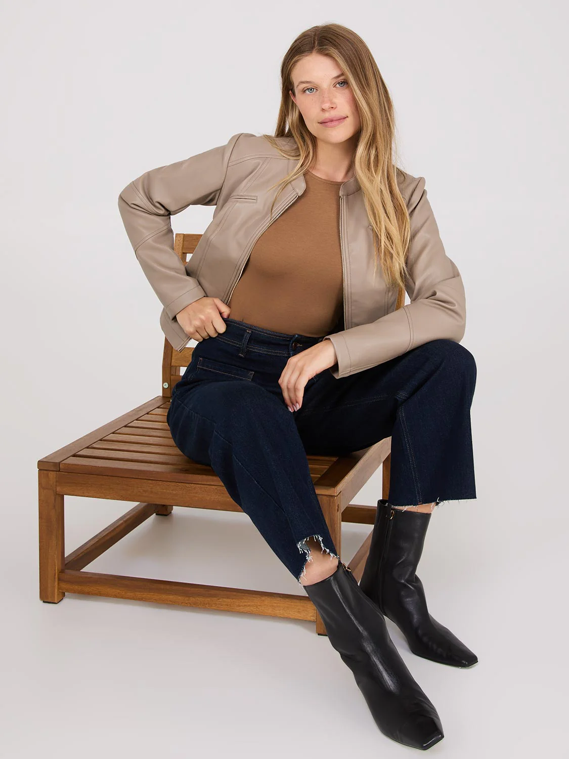 Long Sleeve Round Neck Top - Image 18