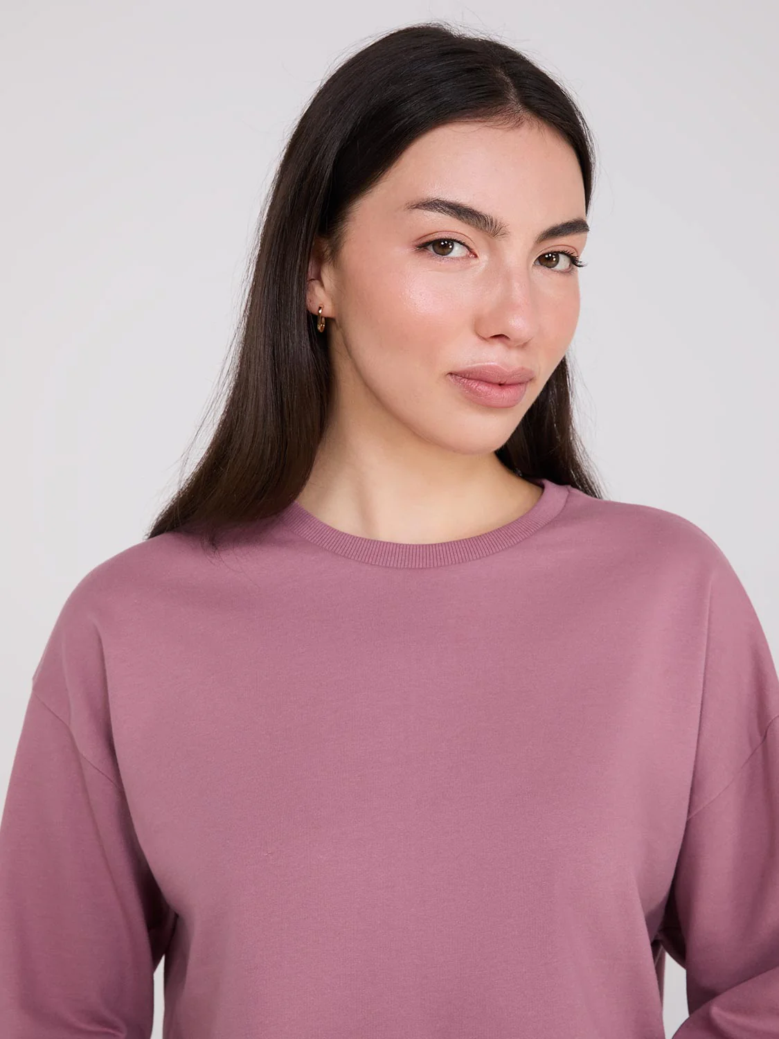 Loose Fit Fleece Sweatshirt - Image 7