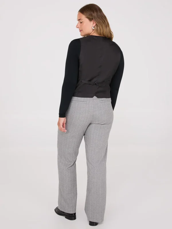 Pinstripe 3-Button Vest - Image 4