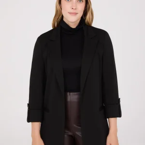 Open-Front Blazer