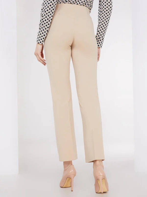 High Rise Crepe Pull-On Pants - Image 9