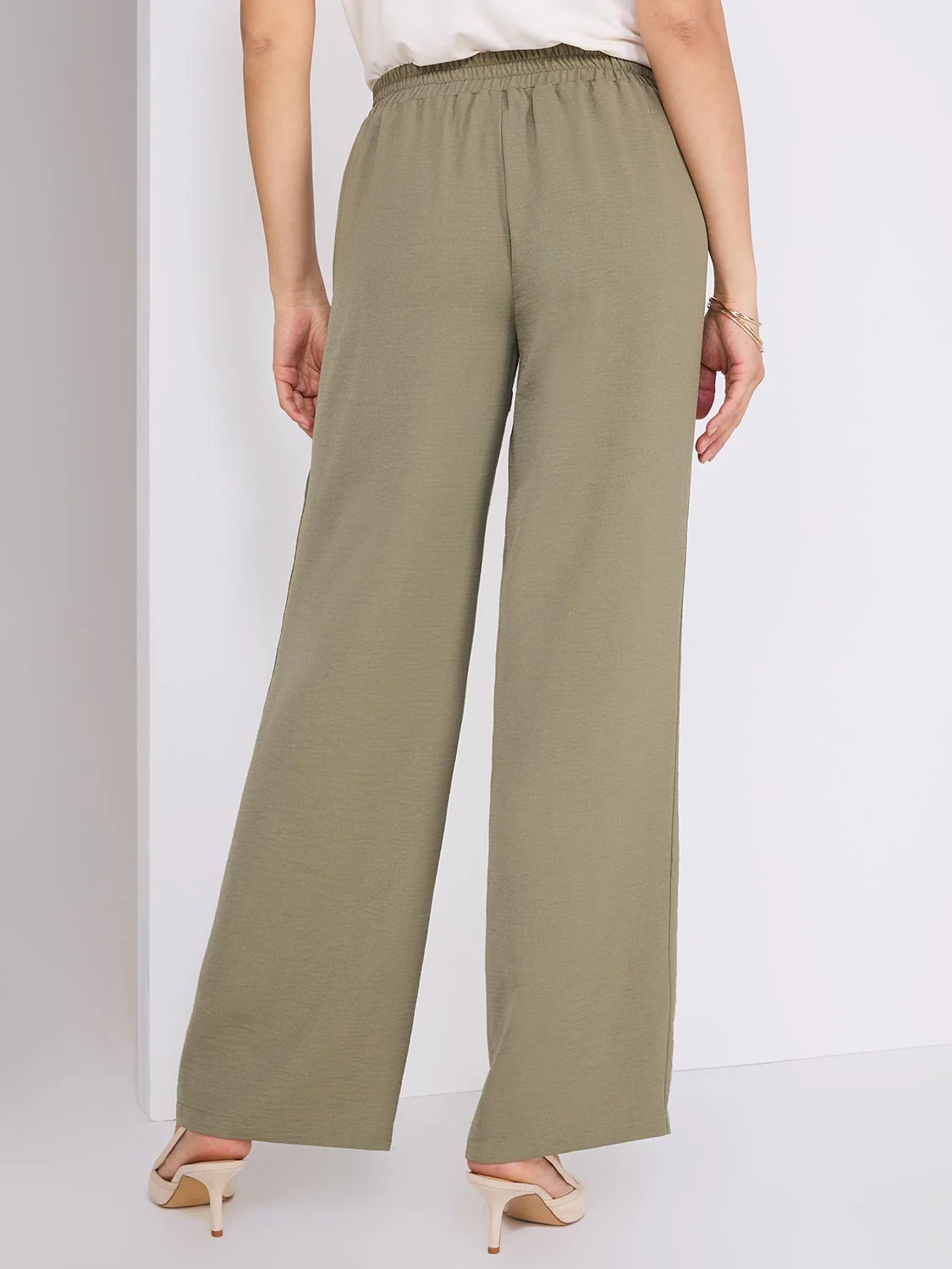 Classic Rise Wide-Leg Pants - Image 12