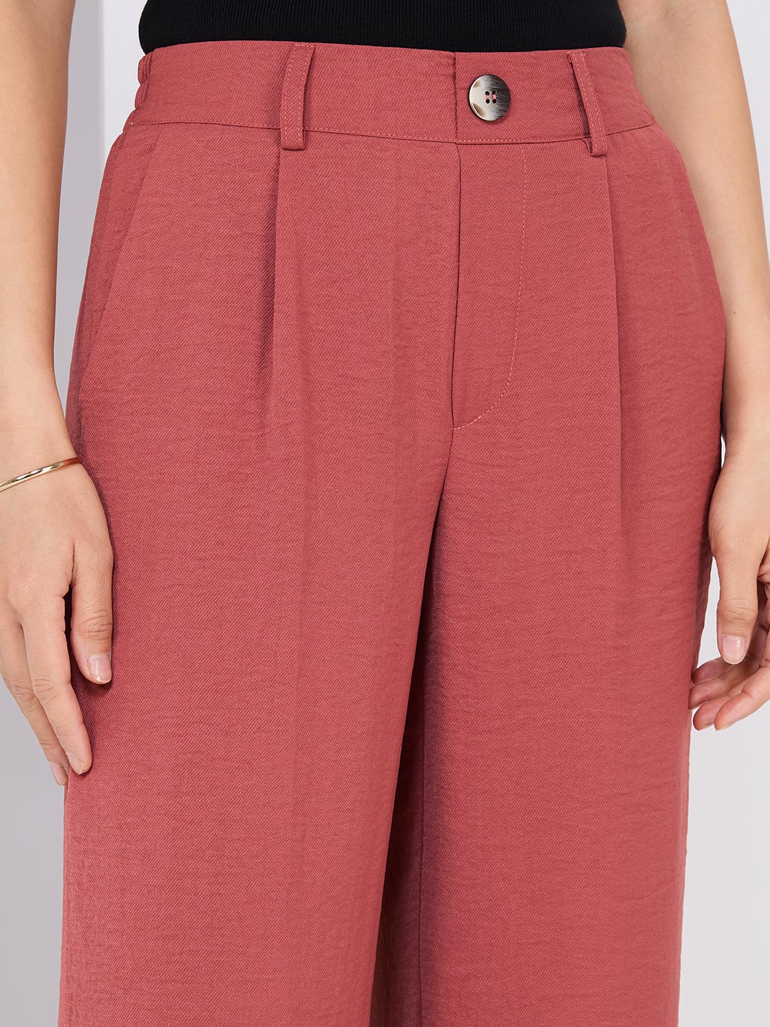 Classic Rise Wide-Leg Pants - Image 8